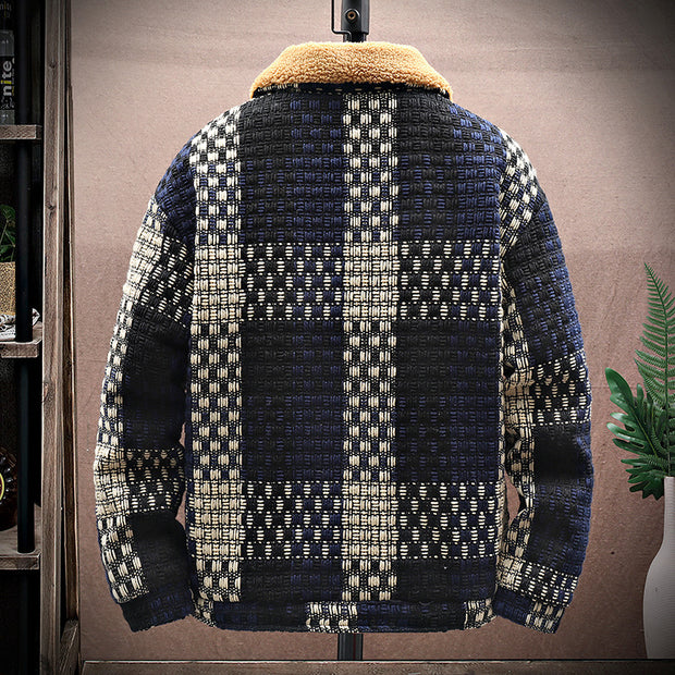 Fashion Lambswool Thickened Jacket